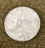 (1) 1964 Silver Quarter (1) 1963 Silver Quarter - 2