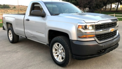 2018 CHEVROLET SILVERADO - 4X4 - 112K MILES!