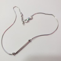 (1) Silver Necklace
