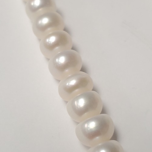 (1) $800 Silver Fresh Water Pearl & Cz 16" Necklace