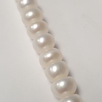(1) $800 Silver Fresh Water Pearl & Cz 16" Necklace