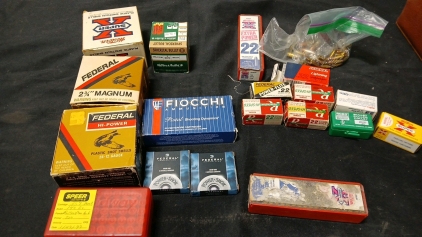 Multiple 22 Long Rifle 1, 357 mag 3. Shotgun Shells.