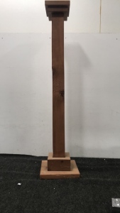 50” Tall Birdhouse Pole