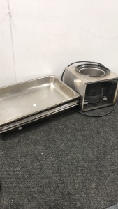 Food Warmer And (6) Catering Trays