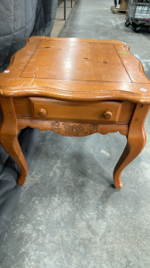 Wood Center Table with Storage