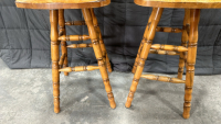 Carved Wooden Table Set, (4) Carved Wooden Chairs - 7