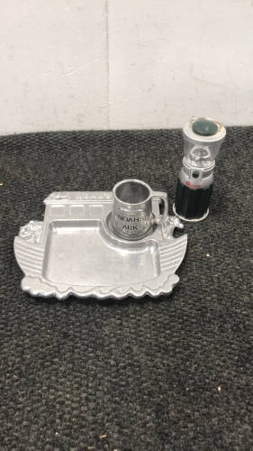 York Metalworks “Noah’s Ark” Plate and Cup Set