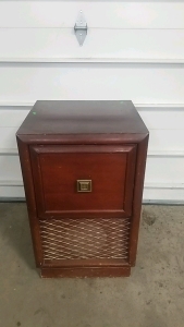 Vintage Or Antique Cabinet w/ Pull out Record Player