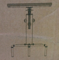 (1) Bar Table - Model # FS-11 TABLE (1) Tattoo Arm Rest - Stainless Steele - 3