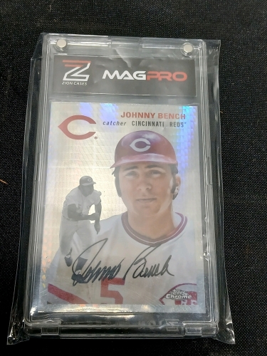 Johnny Bench Topps Chrome.