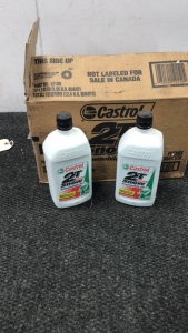 (8) Brand New Castrol Snowmobile Oil