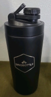 (1) BrioBottle, 24-Oz Stainless Steel Shaker Bottle/ Water Bottle & (6) 15-Oz Ceramic Mugs - 2