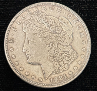 1921 Morgan Silver Dollar