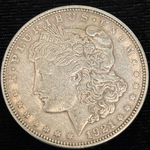 1921 Morgan Silver Dollar