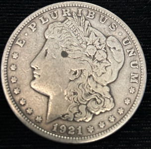 1921 Morgan Silver Dollar