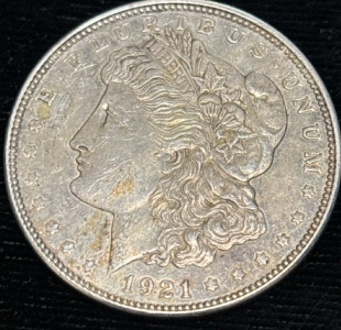 1921 Morgan Silver Dollar