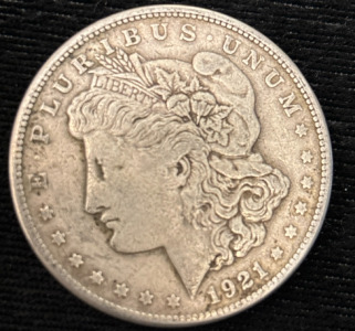 1921 Morgan Silver Dollar