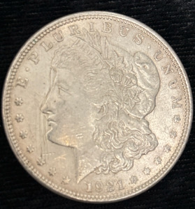 1921 Morgan Silver Dollar