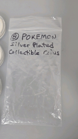 (1) Resealable Bag with 8 Pokemon Silver Plated Collectible Coins - 3