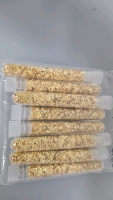 (1) Resealable Bag with 8 Tubes of Gold Flakes/Leaf Gold - 4