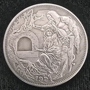 US Hobo Man/Woman Collectible Coin