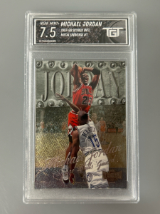 Graded Near Mint 7.5 Michael Jordan Card