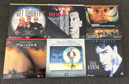 (6) Laser Disc Movies