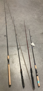 4 Fishing Rods