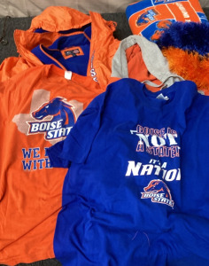 BSU FAN GEAR. (JACKETS SHIRTS, AND MORE).