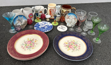 Assorted Glassware