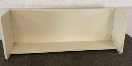 Metal Wall Shelf 3&rsquo;Long 13&rdquo; High 8&rdquo; Deep