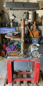Proposer 16 Speed Drill Pess And 1/2hp Double Head Bench Grinder