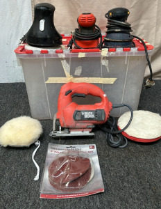 Black & Decker JigSaw, Polishers, Sander, & More!