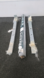 (17) Mounting Frames (1) Roll of Weed-X Porous Fabric For Permanent Landscaping