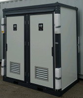 Double Toilet Porta Potty 7'x4.5'x8' - 4