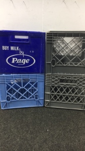 (4) Milk Crates