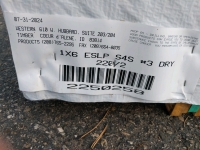 1) 1x6 ESLP S4S #3 Dry 220/2 Bunk Of Lumber - 3