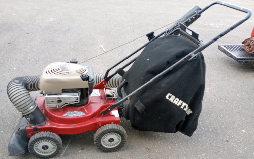 Craftsman 6hp Mower/LeafVac 4in1+ #247.77055