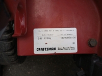 Craftsman 6hp Mower/LeafVac 4in1+ #247.77055 - 4