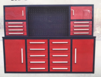 Work Bench 18 Drawers Model: 7ft-18HD