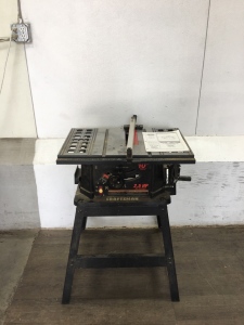 Craftsman/Sears 10” Table saw- No Motor- Table Only