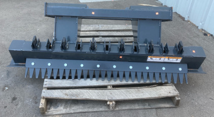 New Wolverine Ripper Bar Tiller, For Full Size Skid Steer, Model: RPR-12-72W