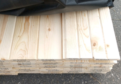 1x6 PP WP4/18 #3 1/2" T&G Bunk of Assorted Lumber