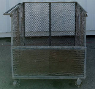 Stainless Steel Rolling Cart 3'x44"x44"