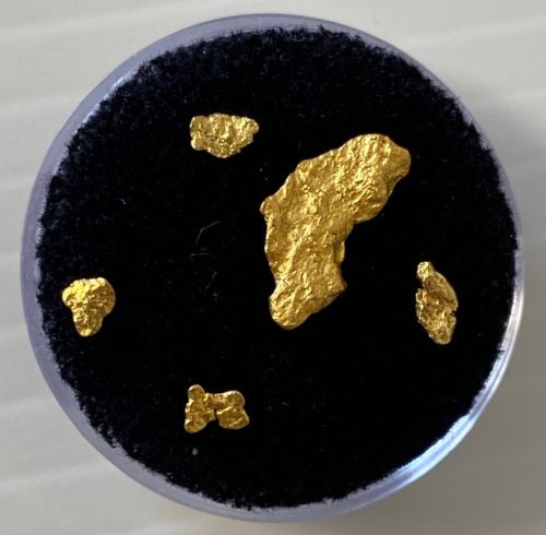 (5) Alaskan/Yukon Natural Gold Nuggets