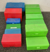 Assortment of Hard Plastic Ammo Organizers