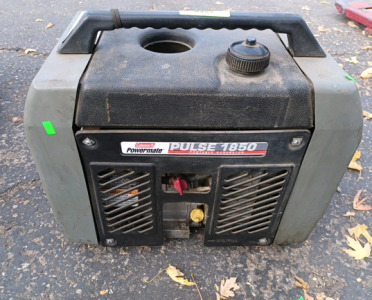 (1) Coleman Powermate Pulse 1850 Portable Generator - Starts Right Up