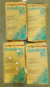 (4) 15 Pounds of Durabond Sheet Rock 90 Joint Compound (r5)