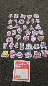 (1) Set of 40 Witchy/Spooky Stickers