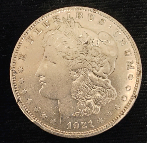 1921 Morgan Silver Dollar